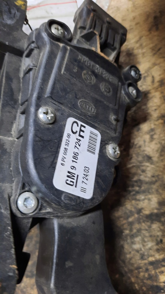 фото №5, Потенциометр газа opel vectra signum 2.2b 03r