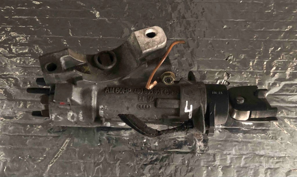 фото №1, Замок запалювання ключ audi оригінальний номер 4b0905851c