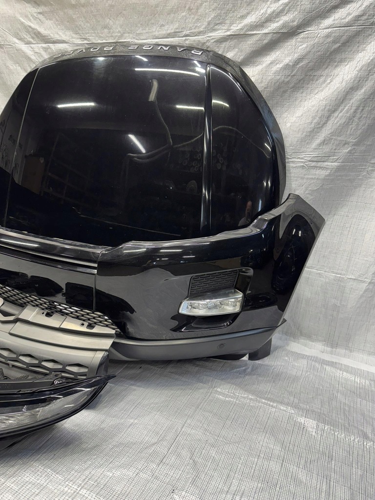 фото №4, Перед kompletny бампер капот лампы land rover evoque l538