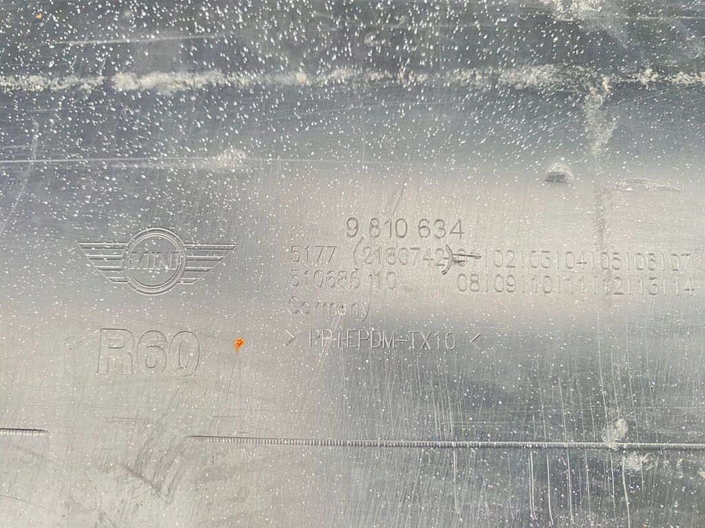 фото №13, Молдинг поріг поріг накладка права mini countryman r60 jcw