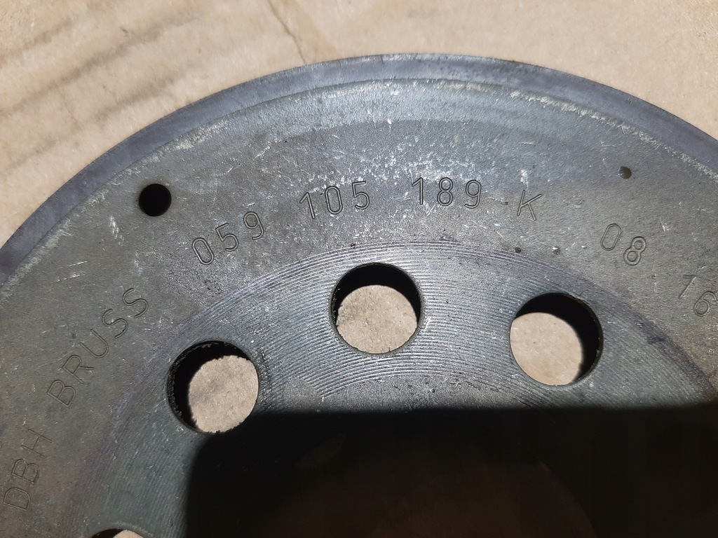 фото №1, Audi q5 sq5 ii колесо зчеплення 059105189k