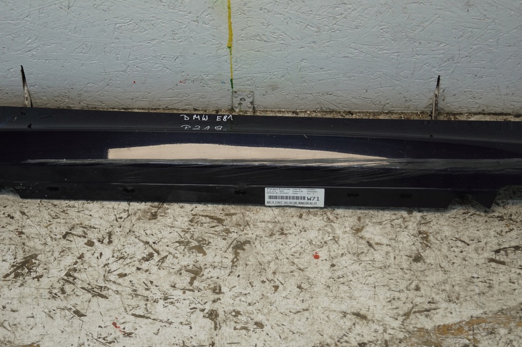 фото №9, Молдинг поріг права bmw 1 e81 e82 7183234