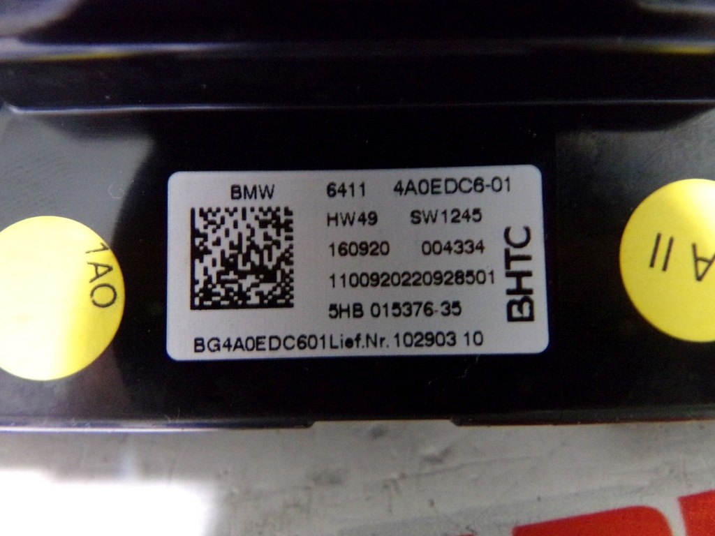 фото №6, Bmw g26 панель кондиционера 4a0edc6