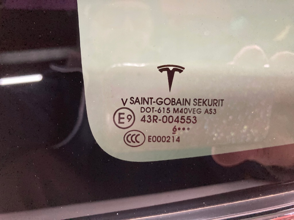 фото №5, Стекло кузовная левая tesla x
