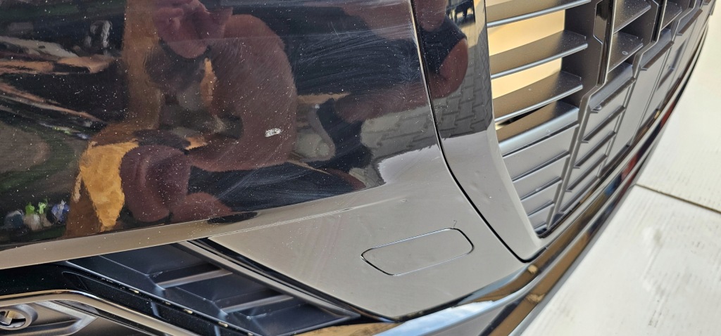 фото №9, Бампер передний перед audi q3 83a f3 ly9t s-line 18- решётка радиатора black спойлер