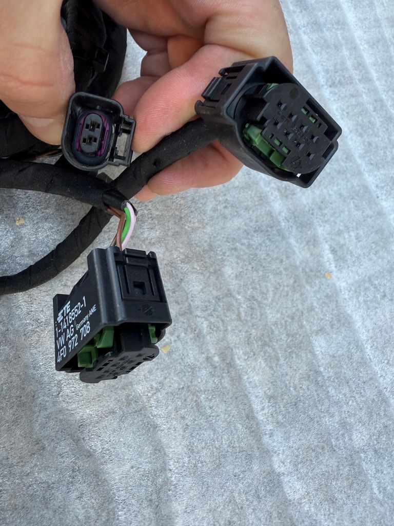 фото №8, Audi q8 4mn жгут кабели электропроводка бампер перед передняя pdc 4m8971095gb