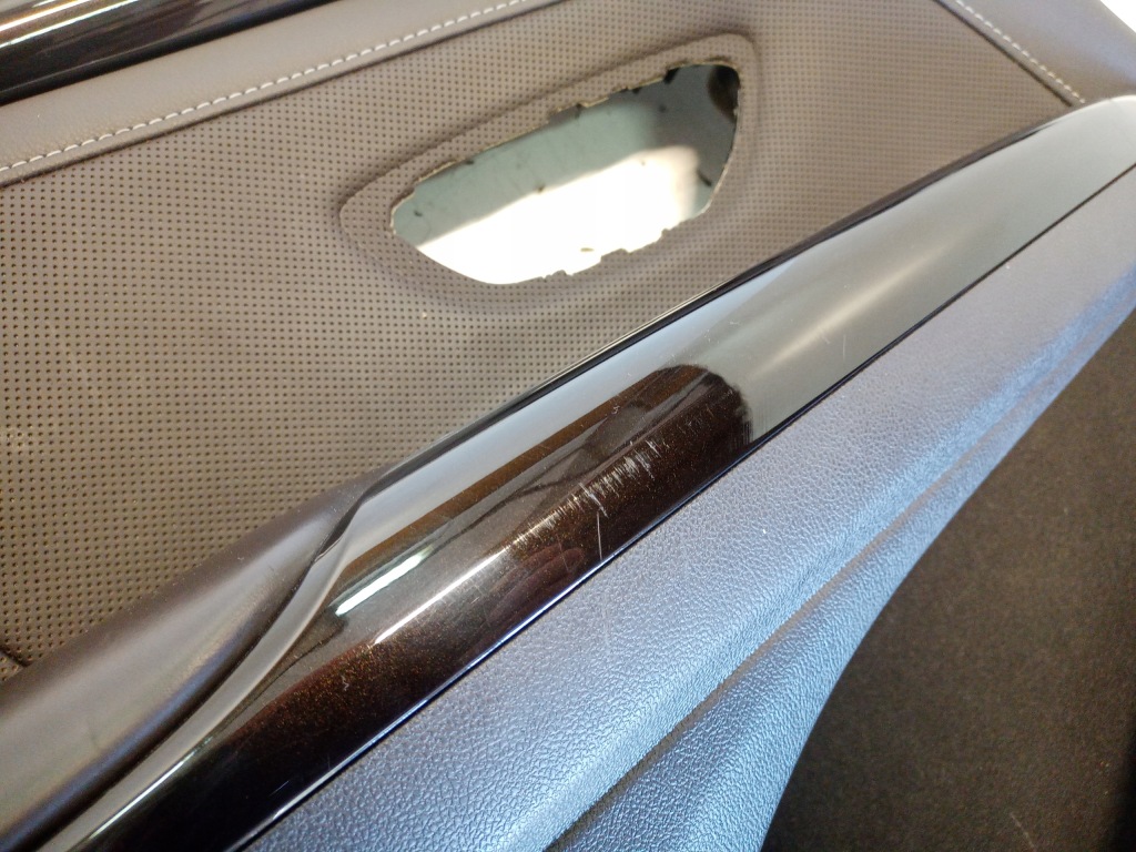 фото №4, Обшивка дверь левый перед коричневый renault espace v initiale paris 809015803r