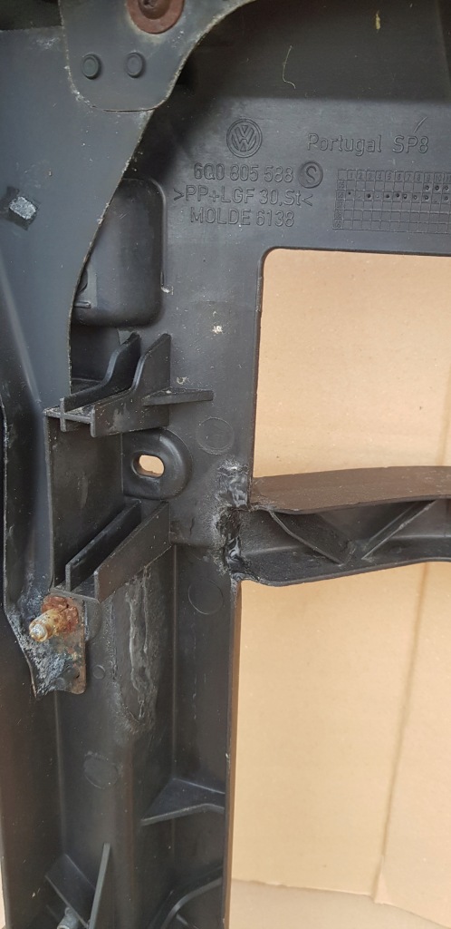 фото №11, Vw polo iv lift 9n 6q0 pas передний усилитель