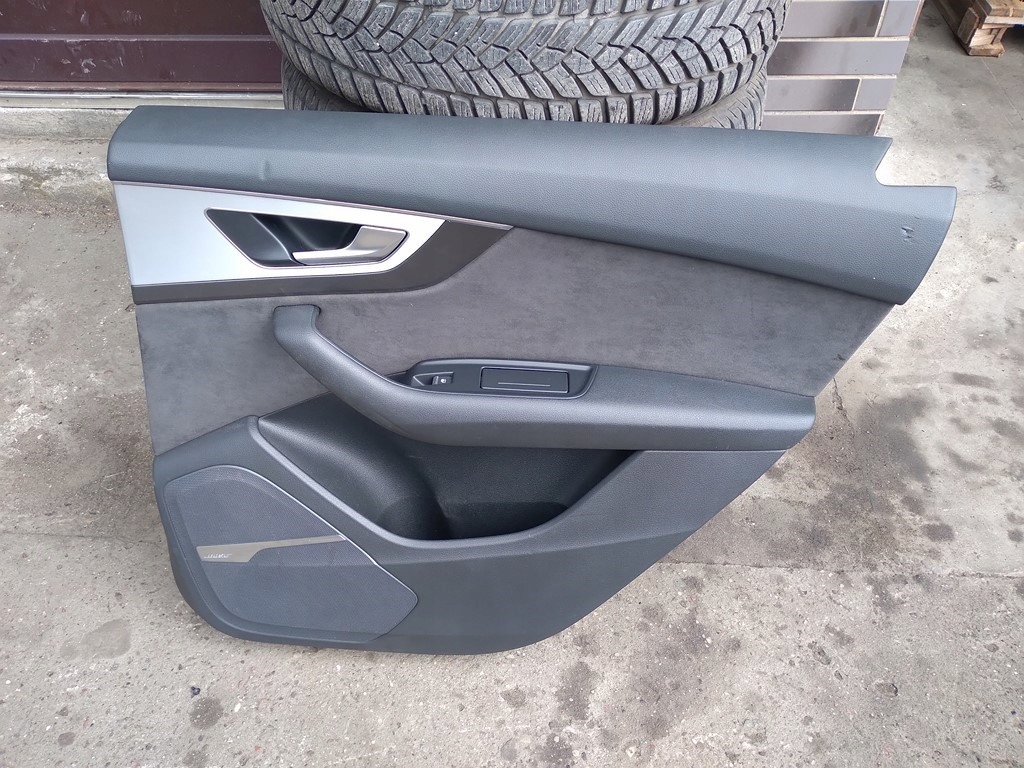 фото №10, Audi q7 4m сидіння заднє сидіння обшивки шкіра alcantara комплект