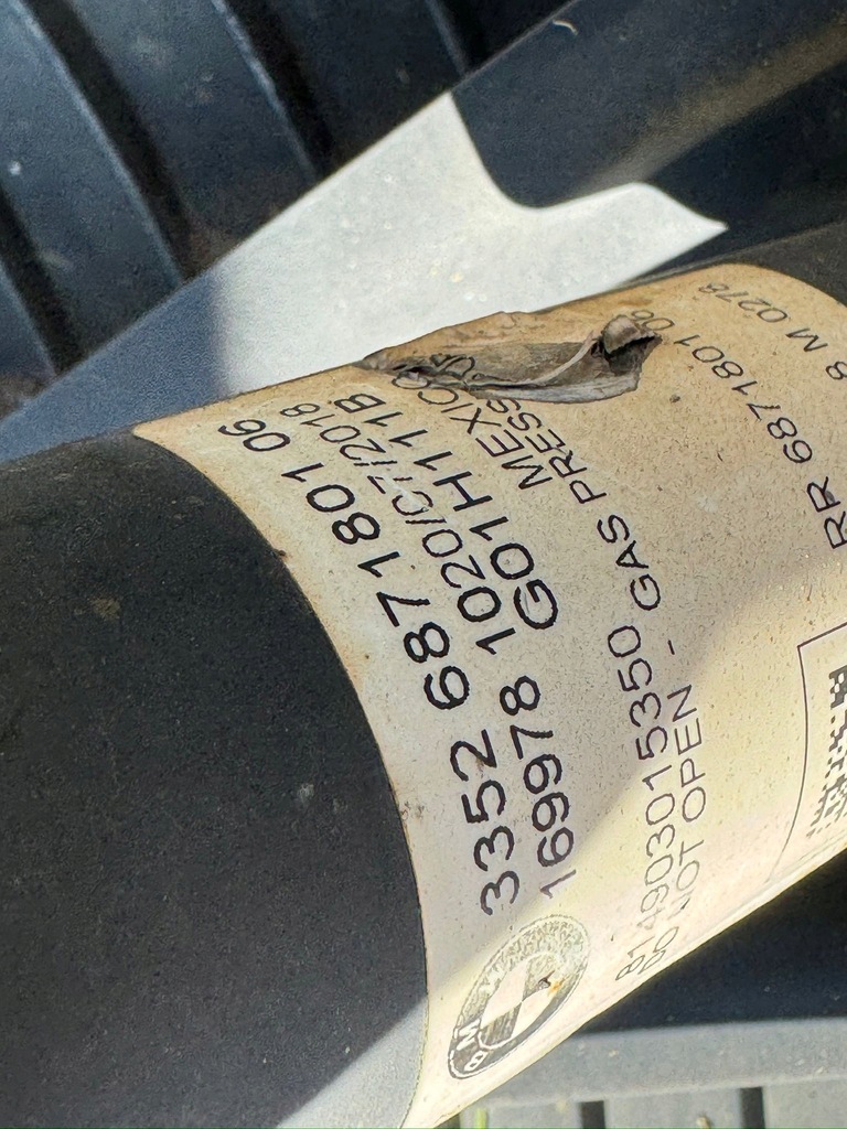 фото №11, Подвеска задние задняя поворотный кулак подрамник приводной вал дифференциал oś задняя bmw x3 g01 2.0d