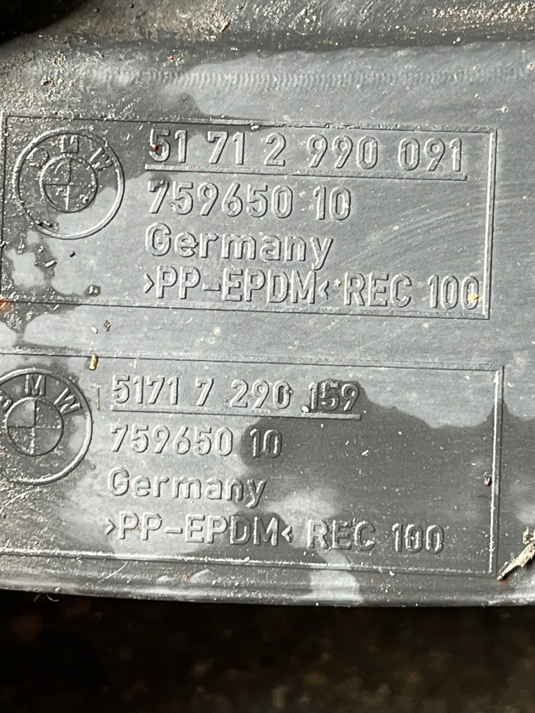 Купити 160/264 bmw x1 e84 підкрилок перед передні ліва 7312419 2990091