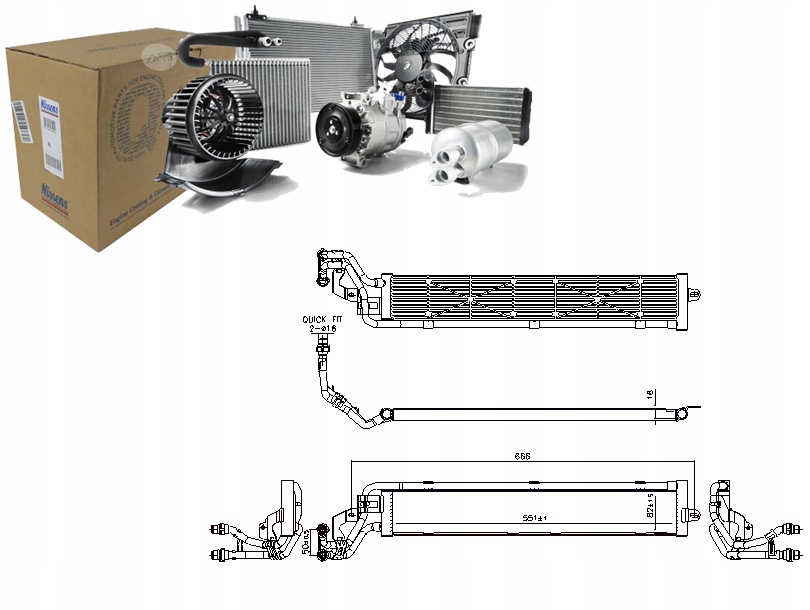 Купити Радіатор двигуна води audi a3 q3 cupra formentor leon leon