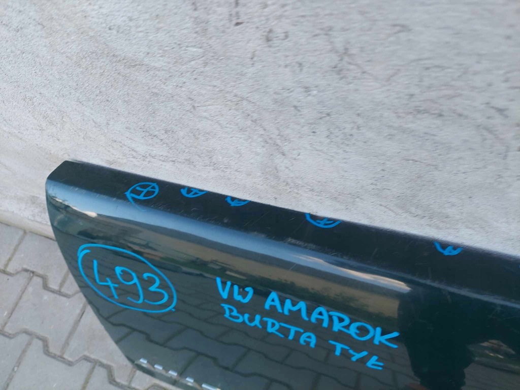 фото №8, Vw amarok 2h крышка багажника крышка багажника задняя борт