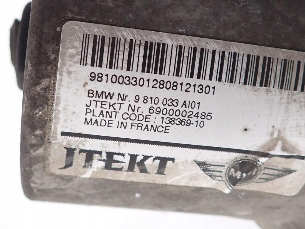 фото №7, Рейка рульова колонка трансмісія europa 9810033 mini countryman r60 r61 12r