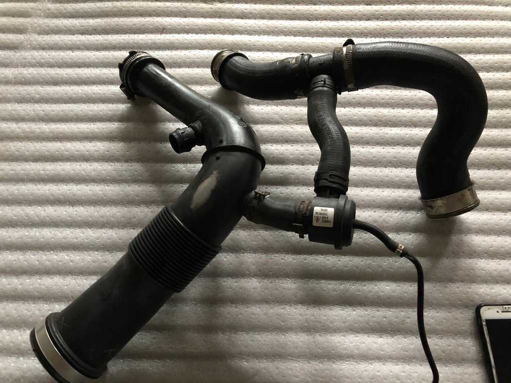 фото №1, Porsche cayenne gts 3.6 труба интеркулер 7p5129532c