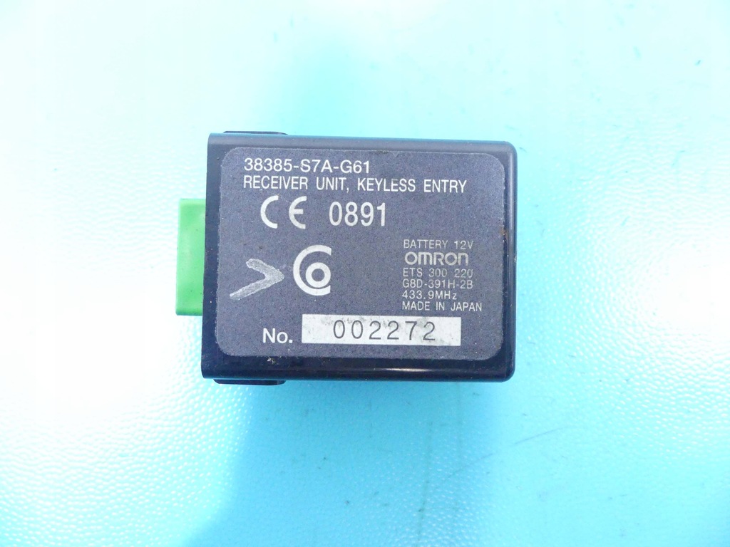 фото №9, Бортовий комп'ютер набір honda stream 37820-pne-g05 2.0 16v