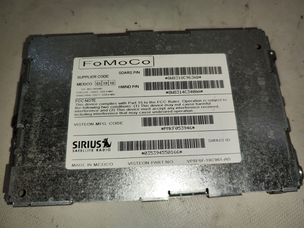 фото №1, Тюнер модуль радіо jaguar xj x351 8w8318c963ad