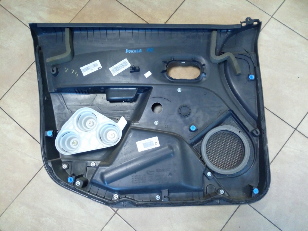 фото №8, Обивка дверь dacia dokker lodgy oryg.