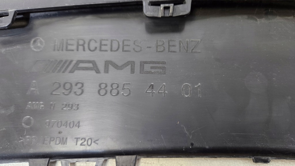 фото №13, Накладка dół бампера mercedes eqc w293 amg