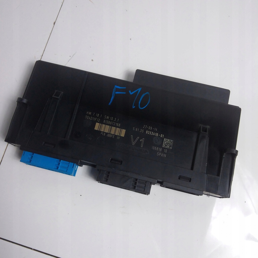 фото №1, Модуль комфорту bmw f10 9353416