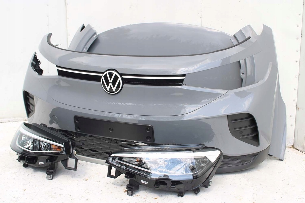 фото №10, Vw id4 pro перед капот крылья бампер pas передний лампы усилитель крыло