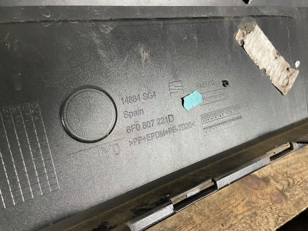 фото №7, Бампер перед передній seat ibiza v 5 6f0 повний