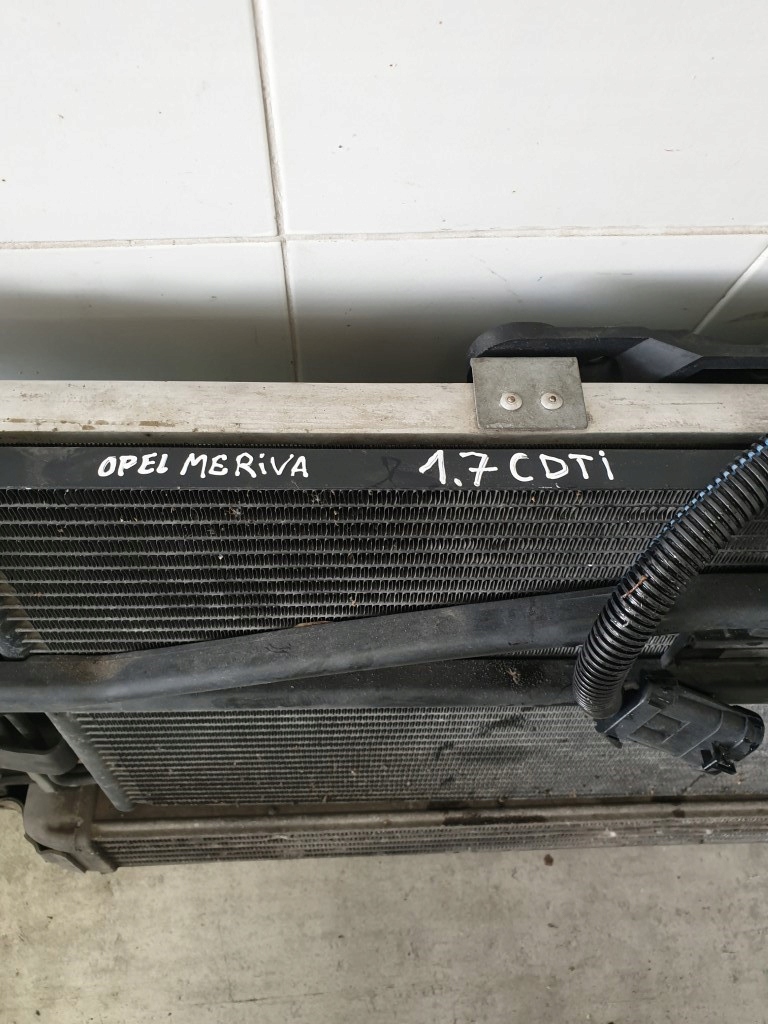 фото №4, Комплект радіатор opel meriva a 1.7 cdti