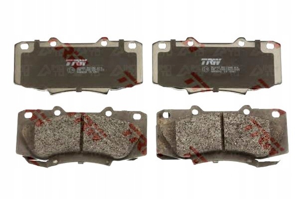 фото №2, Тормозные колодки тормозные toyota перед hilux 2,5 d-4d 4wd