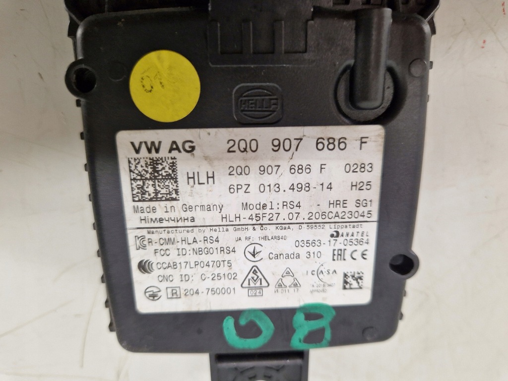 фото №6, Vw arteon 3g8 асистент перемикання поперечина датчик модуль