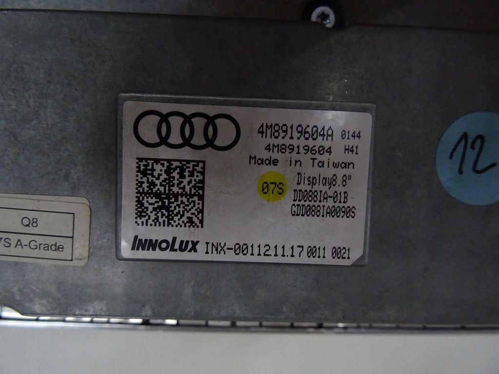 фото №6, Панель mmi дисплей 4m8919604a audi q8 sq8
