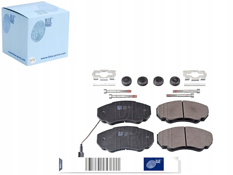 Blue print adp154222 набір гальмівних колодок гальмівних Оригінал