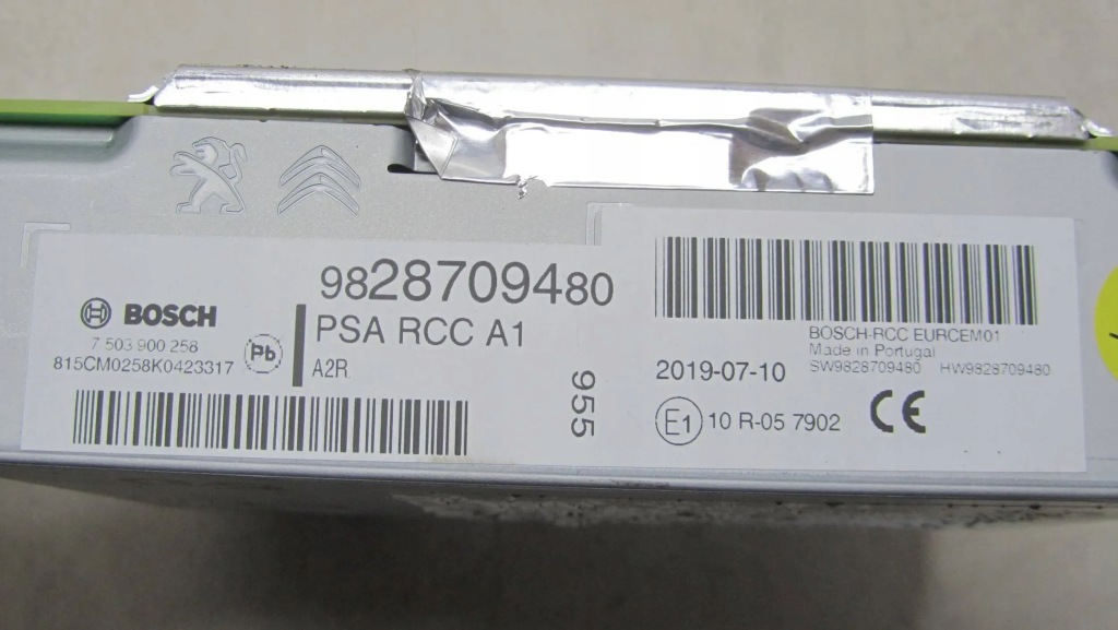 фото №2, Citroen c3 iii радио проигрыватель 9828709480