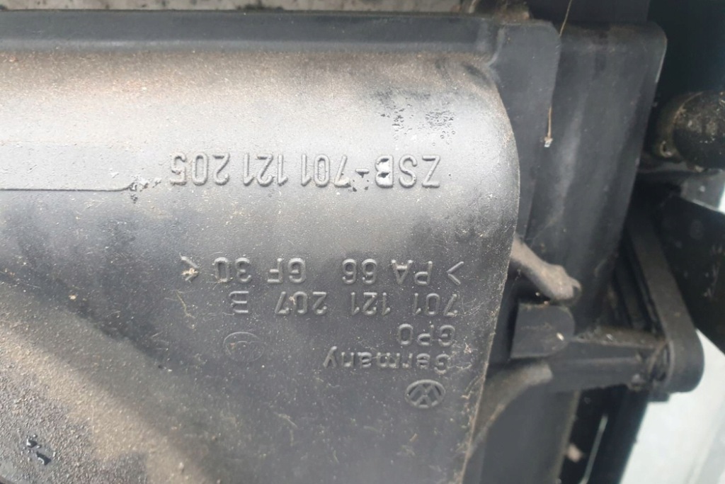 Радиатор воды vw transporter iv фургон 70xa 701121207b 2.5l бензиновый Оригинал