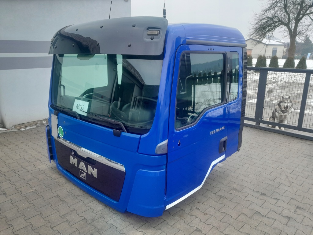 Кабина man tgs euro 5 / 6 строительная / короткий / самосвал / актуатор турбины Доставка