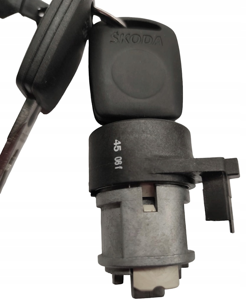 фото №10, Nowa замок зажигания вкладыш do замка зажигания + 2 ключи skoda fabia i octavia