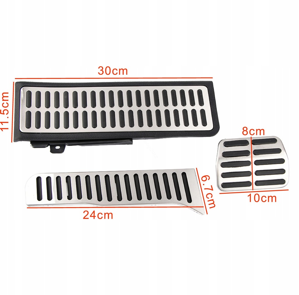 фото №16, Накладки na педали механическая коробка передач vw golf v 04-2008 golf vi 2008-2013 scirocco 2008