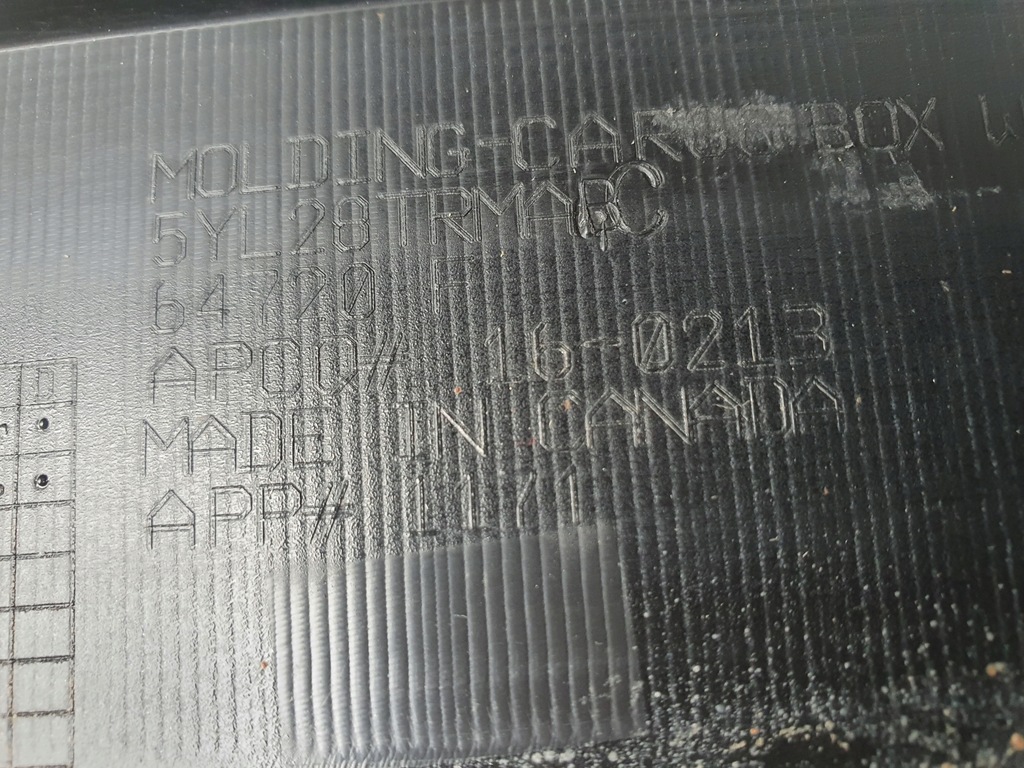 фото №11, Молдинг na задній правий крила dodge ram lift rok 18-