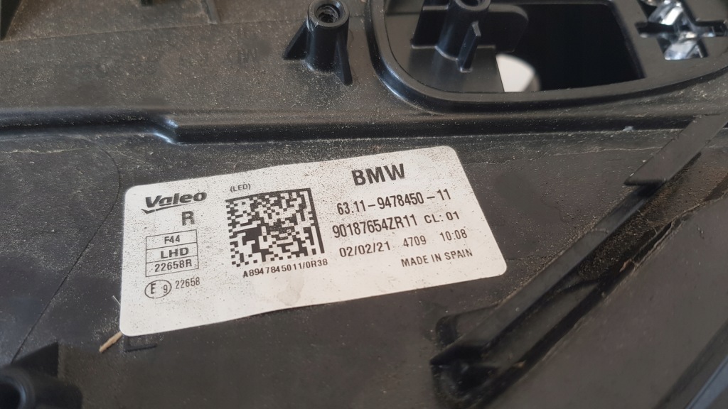 фото №13, Лампа передняя перед левая правая bmw 2 f44 full led 9478450 9478449