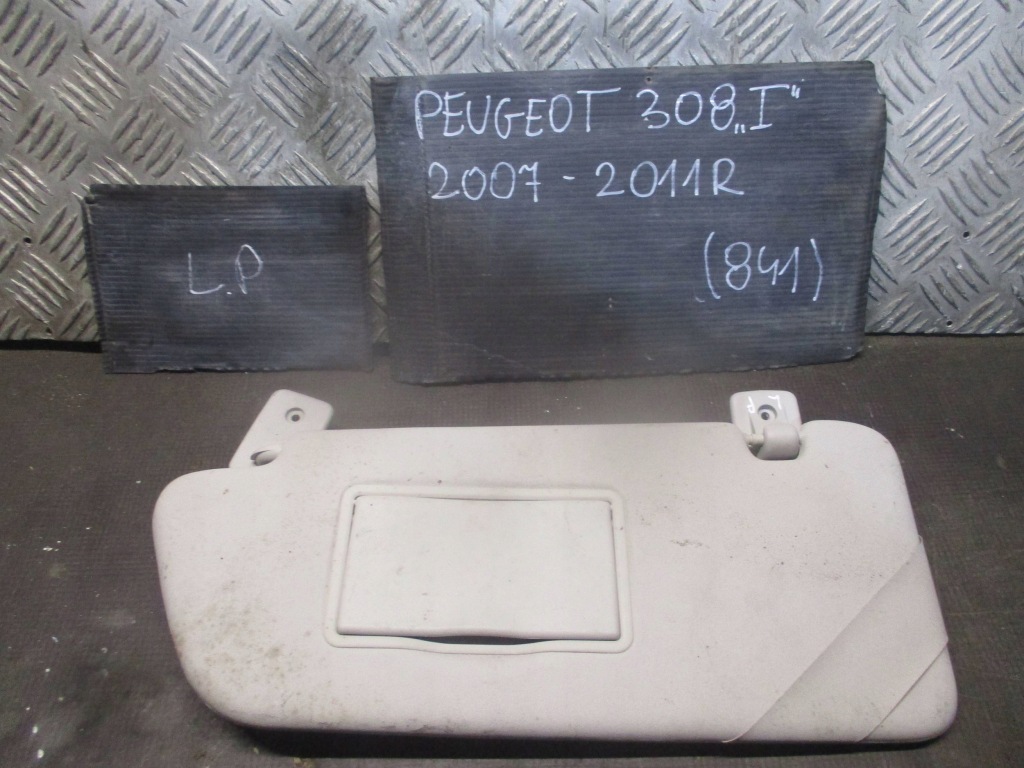 фото №1, Козирок лівий перед peugeot 308 i 07-11r