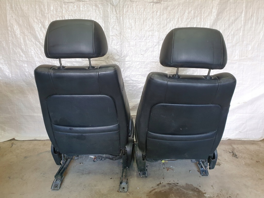 фото №9, Ssangyong rexton 1 i 04- 2,7 сиденье передний кожа водителя пассажира заднее сиденье