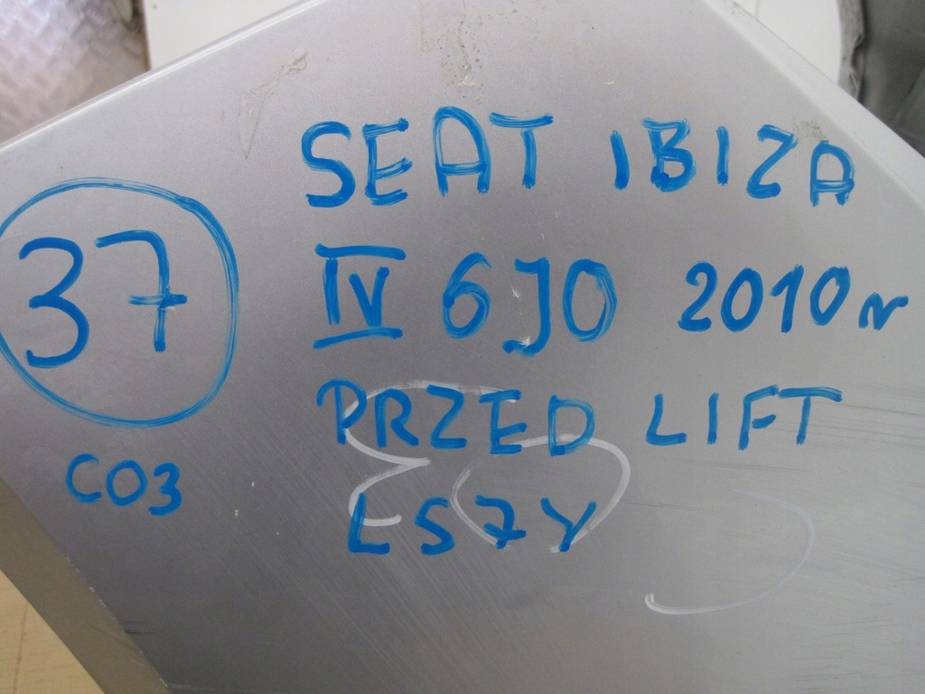 фото №11, Бампер перед передний seat ibiza 6j0 2010r ls7y przed liftem