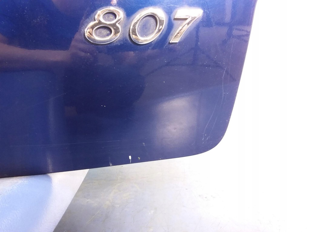 фото №5, Peugeot 807 крышка багажника багажника задняя задняя ege