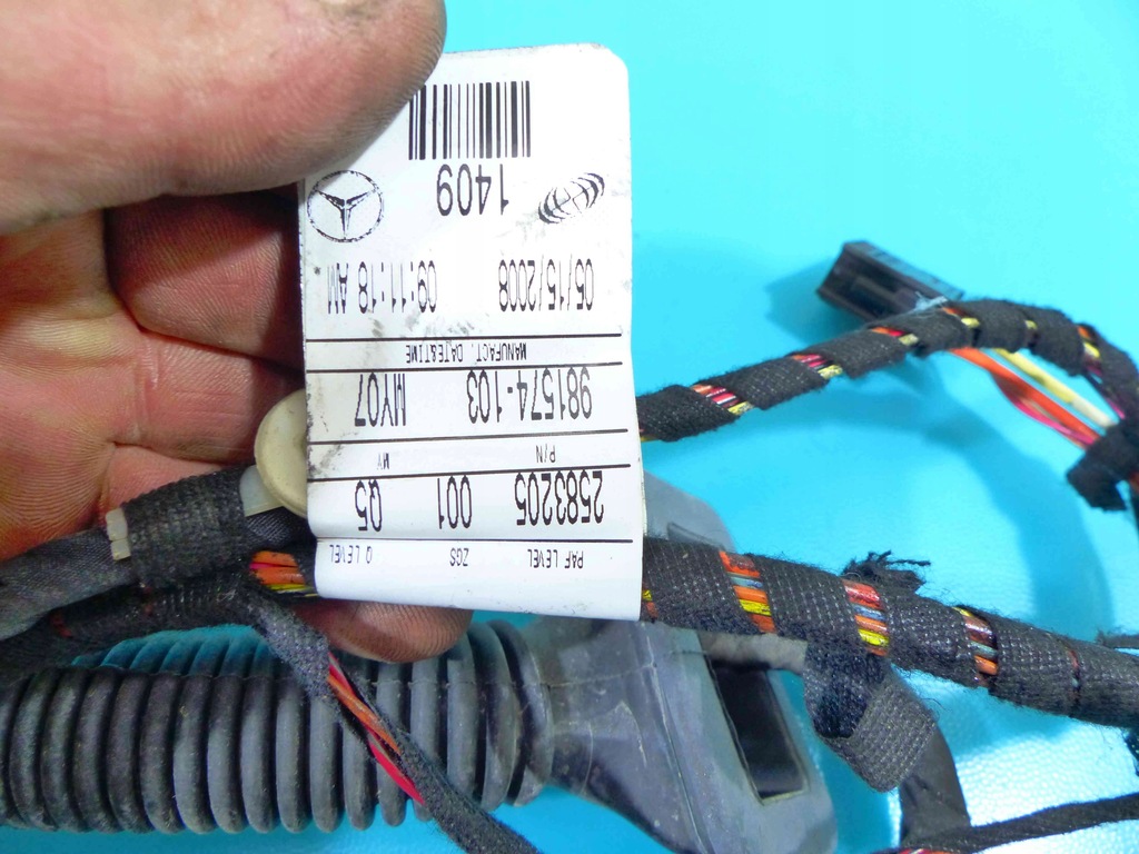 фото №4, Джгут двері лівий перед mercedes gl i x164