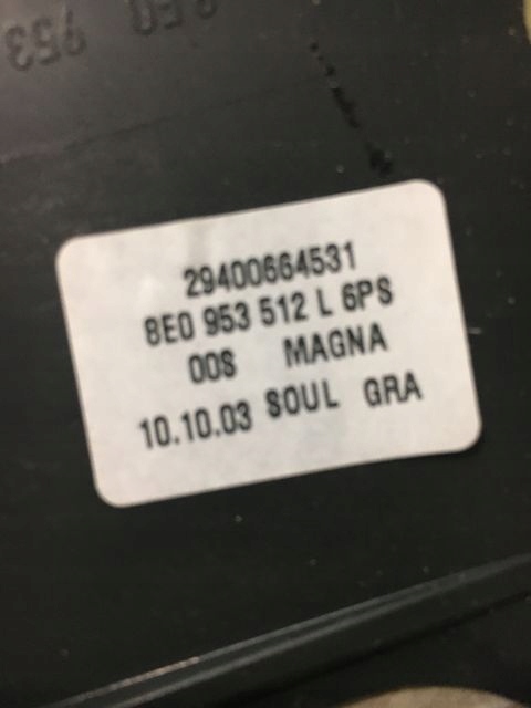 фото №5, Audi a4 b6 защита колонки рулевого 8e0953512l