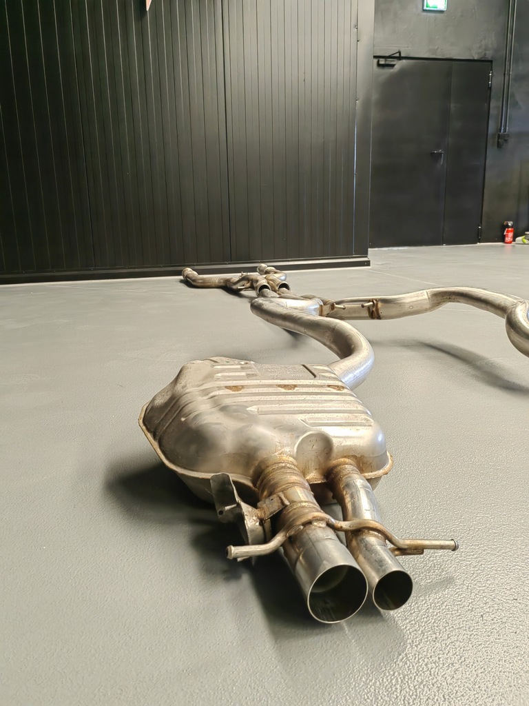 фото №8, Выхлоп система выпускной mercedes s63 amg w223