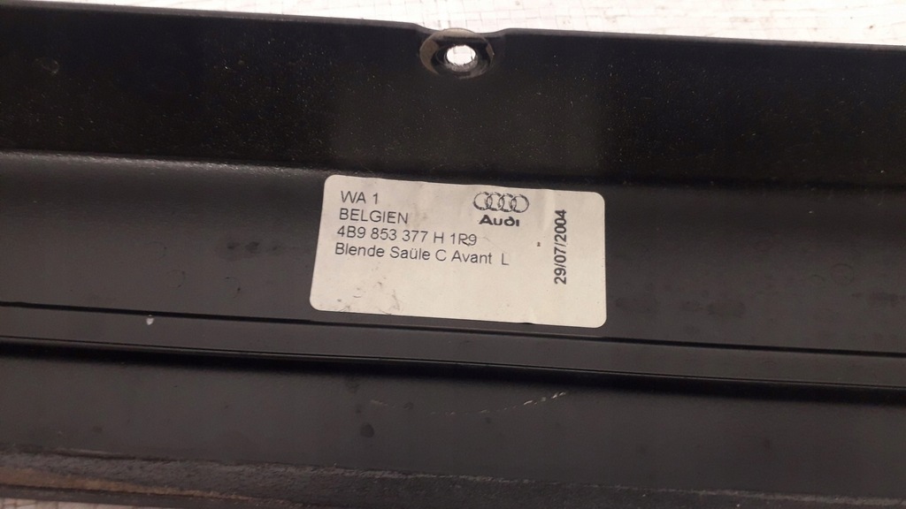 фото №6, Молдинг стойка p/l 4b9853378g 4b9853377g audi a6 c5