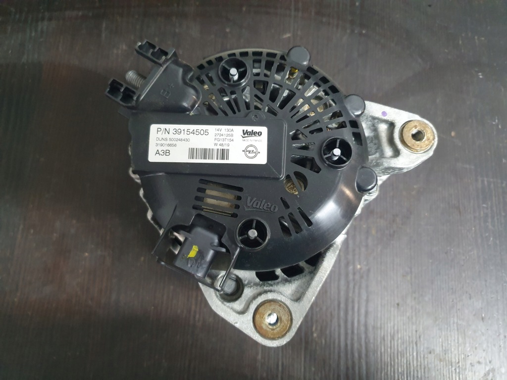 Генератор 130a opel astra k v 1.2t 39154505 Доставка