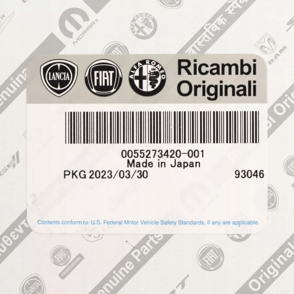 Купить Fiat оригинальный номер 55273420 датчик лямбда-зонд