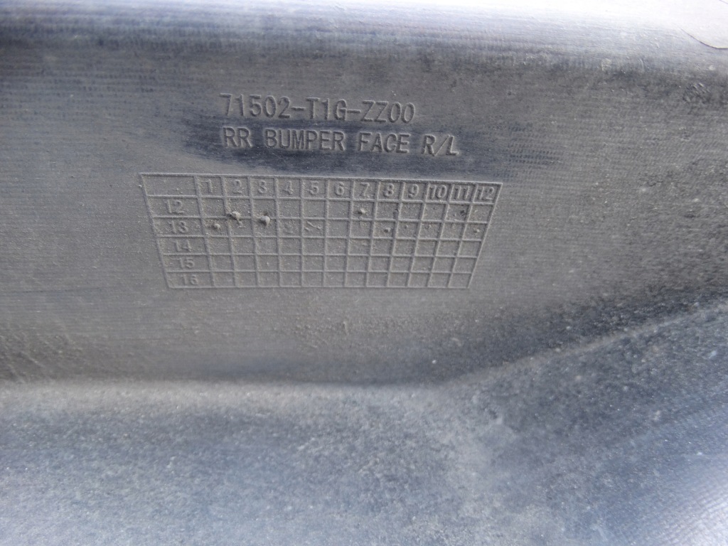 фото №13, Honda cr-v iv rm_ 12-15 бампер задний задняя pod pdc r539p оригинал