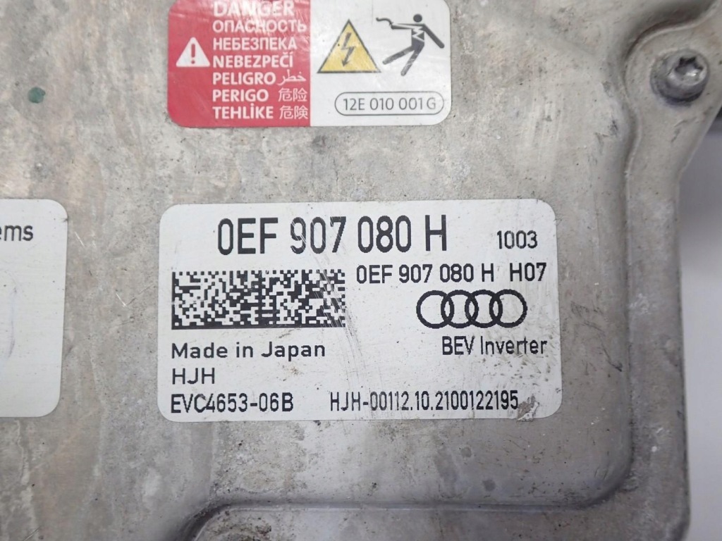 Инвертор инвертор модуль питания мощности 0ef907080h audi e-tron 50 4ke 22r Цена